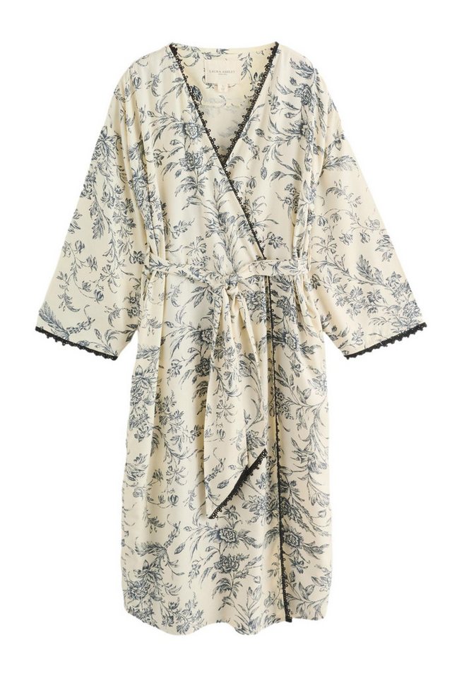 LAURA ASHLEY Damenbademantel Laura Ashley Viskose-Morgenmantel, Viskose (LENZING™ ECOVERO) von LAURA ASHLEY