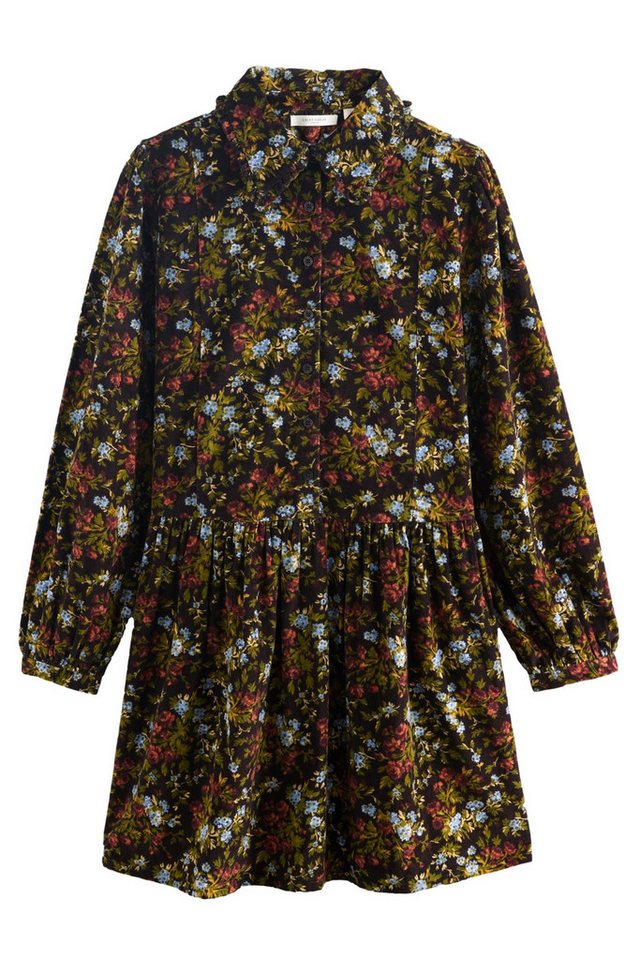 LAURA ASHLEY Minikleid Laura Ashley Langärmeliges Minikleid aus Cord (1-tlg) von LAURA ASHLEY