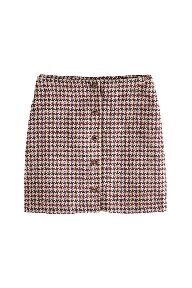 LAURA ASHLEY Minirock Laura Ashley karierter Minirock mit Hahnentritt (1-tlg) von LAURA ASHLEY