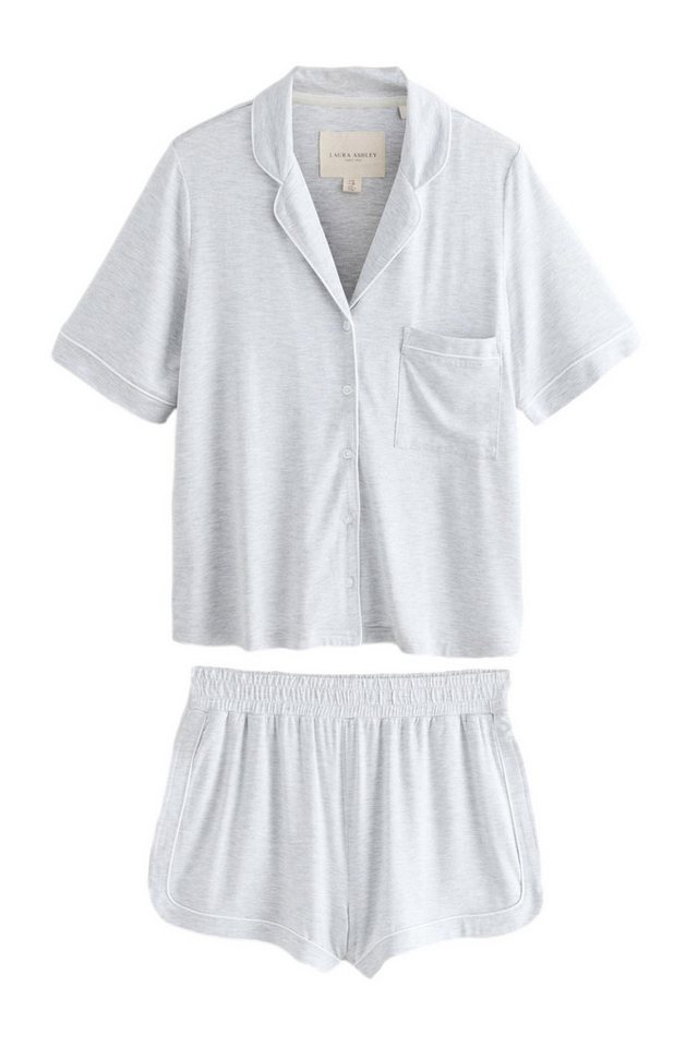 LAURA ASHLEY Pyjama Laura Ashley kurzer Pyjama mit Knopfleiste (2 tlg) von LAURA ASHLEY