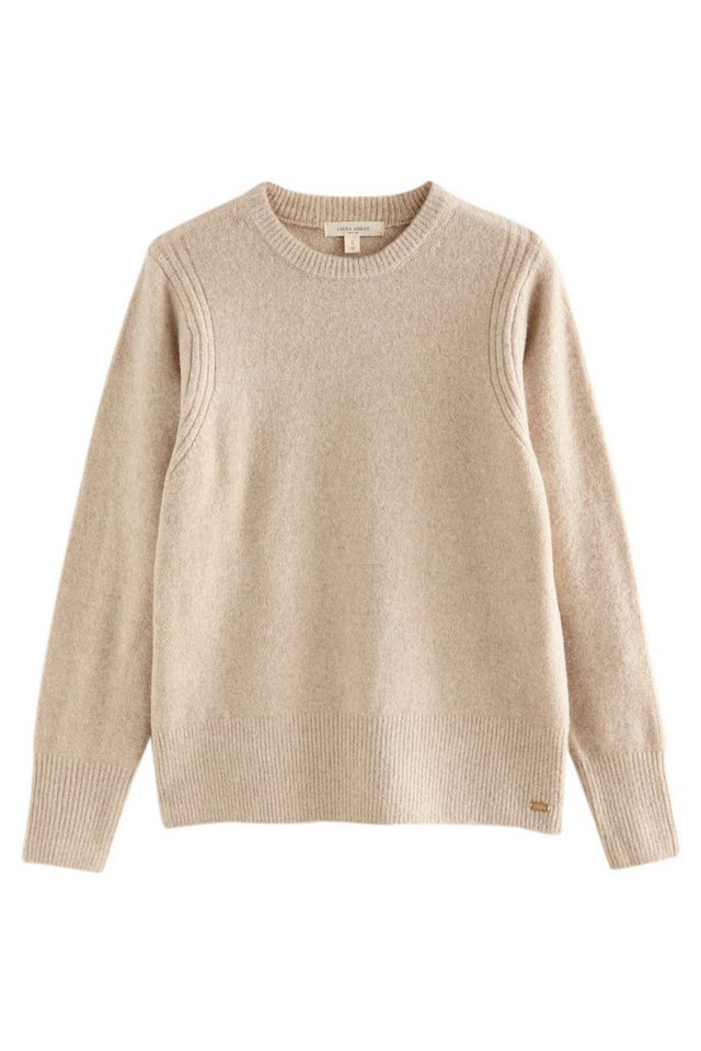 LAURA ASHLEY Rundhalspullover Laura Ashley Rundhalspullover mit Wollanteil (1-tlg) von LAURA ASHLEY
