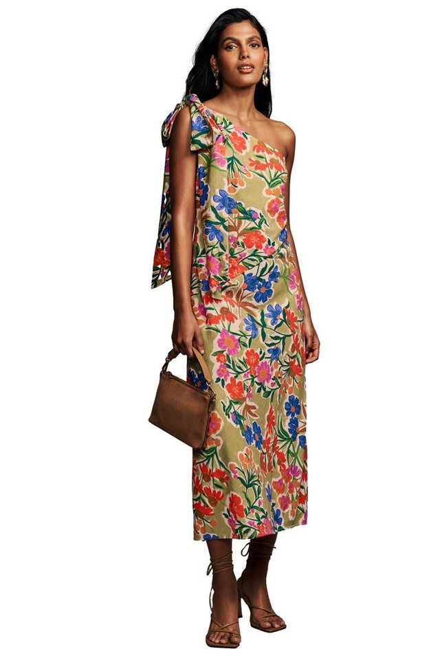 LAURA ASHLEY Sommerkleid Laura Ashley Honeybourne Midaxikleid mit Print (1-tlg) von LAURA ASHLEY