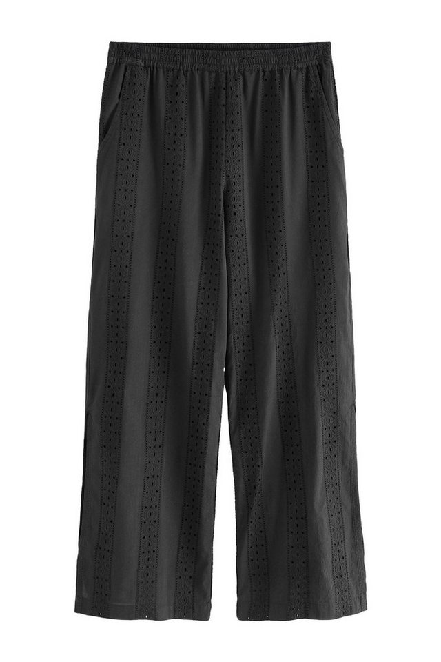 LAURA ASHLEY Strandhose Laura Ashley Strandhose mit Lochstickerei (1-tlg) von LAURA ASHLEY