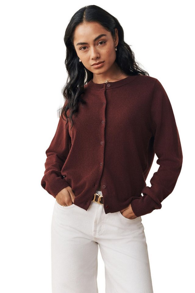 LAURA ASHLEY Strickjacke Laura Ashley Strickjacke aus Kaschmir und Wolle (1-tlg) von LAURA ASHLEY