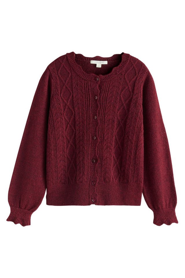 LAURA ASHLEY Strickjacke Laura Ashley Strickjacke mit Pointelle (1-tlg) von LAURA ASHLEY