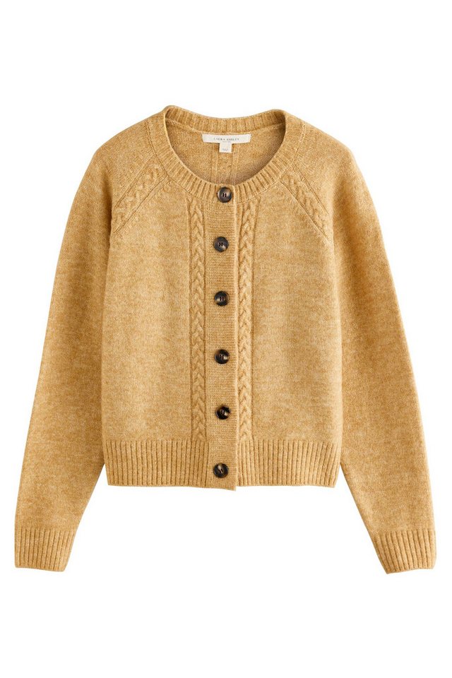 LAURA ASHLEY Strickjacke Laura Ashley Strickjacke mit Zopfmuster (1-tlg) von LAURA ASHLEY