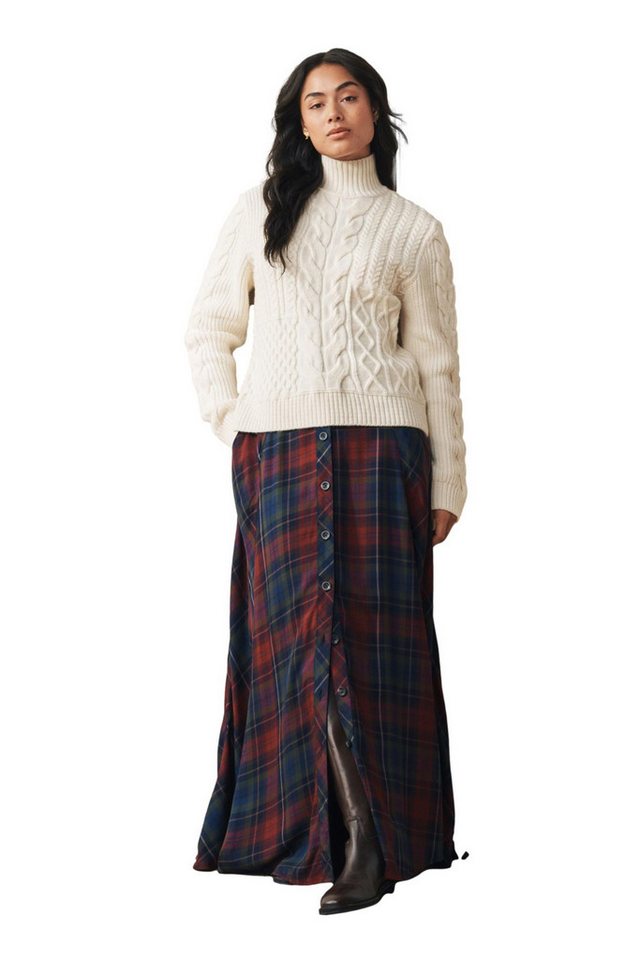 LAURA ASHLEY Strickpullover Laura Ashley hochgeschlossener Grobstrickpullover (1-tlg) von LAURA ASHLEY