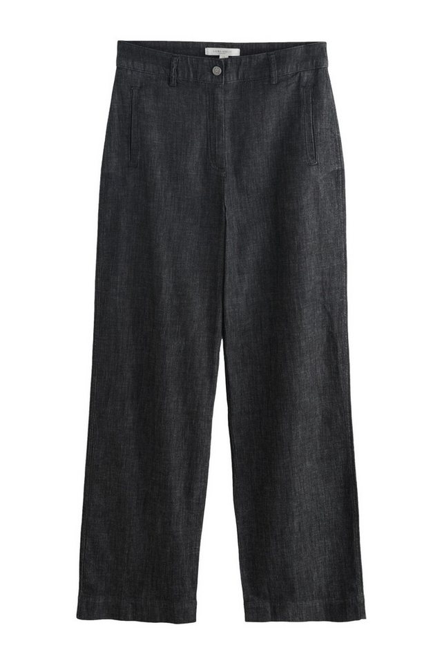 LAURA ASHLEY Weite Jeans Laura Ashley Jeans mit weitem Bein (1-tlg) von LAURA ASHLEY