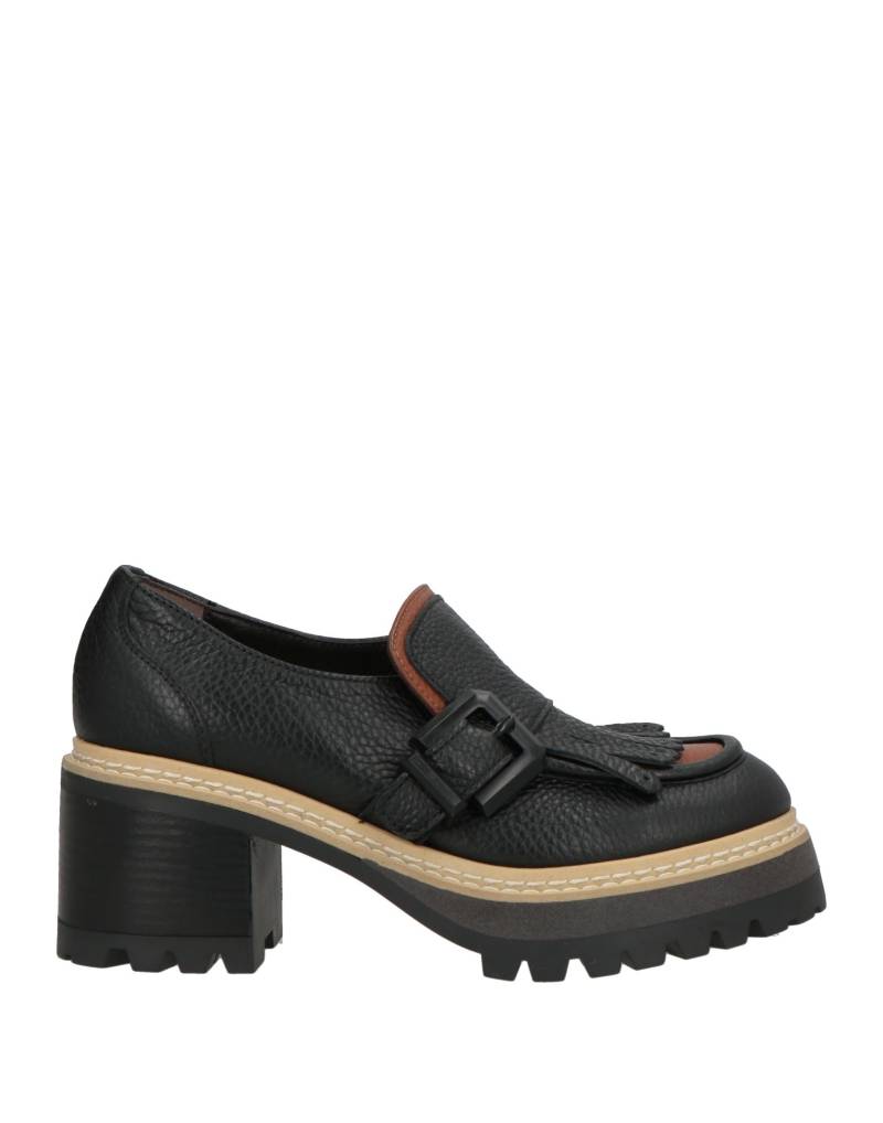 LAURA BELLARIVA Mokassin Damen Schwarz von LAURA BELLARIVA