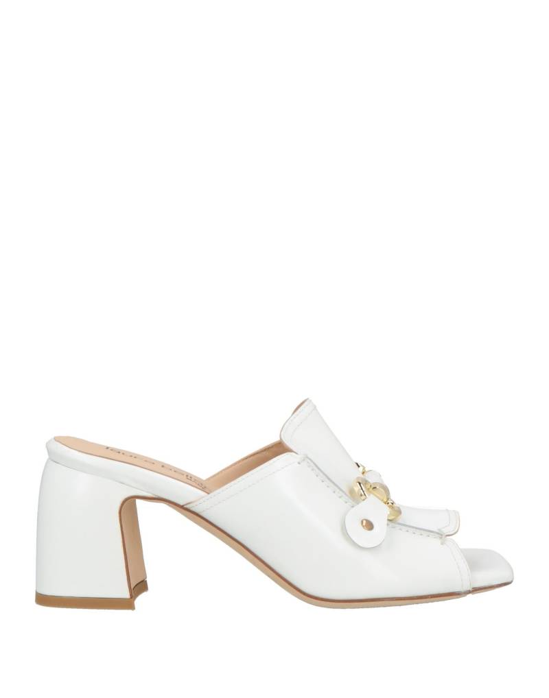 LAURA BELLARIVA Sandale Damen Weiß von LAURA BELLARIVA