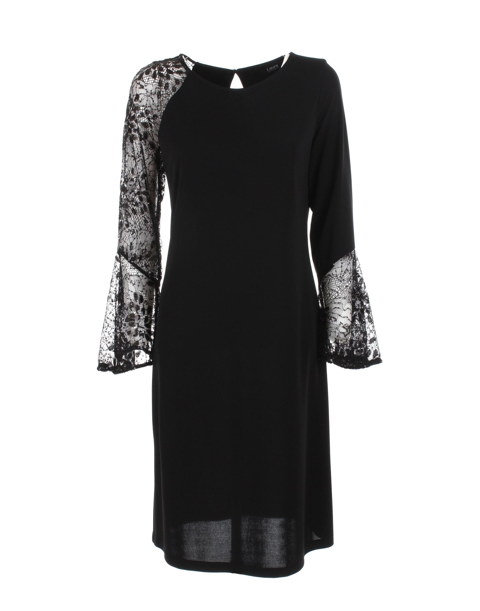 LAURA BIAGIOTTI Midi-kleid Damen Schwarz von LAURA BIAGIOTTI