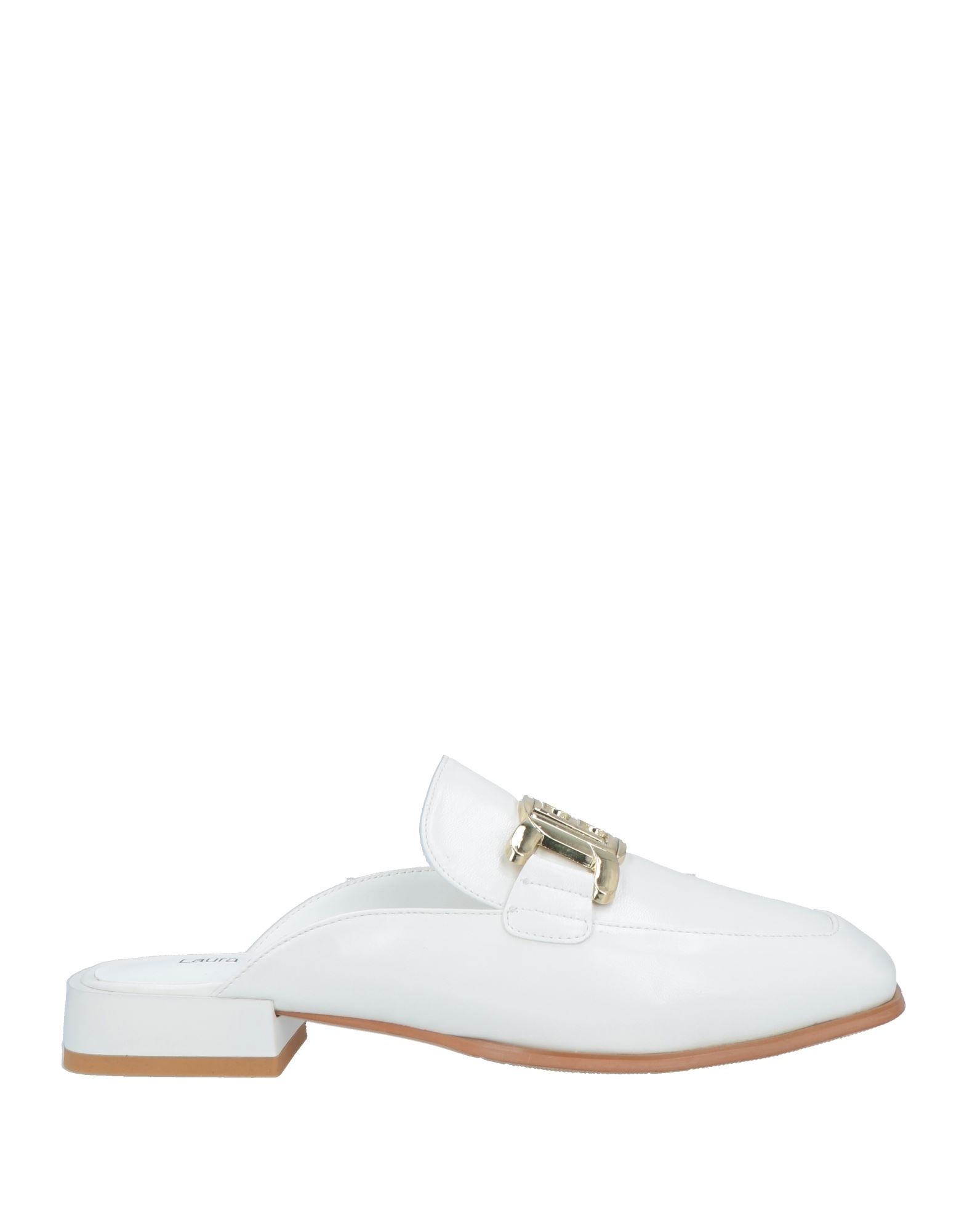 LAURA BIAGIOTTI Mules & Clogs Damen Weiß von LAURA BIAGIOTTI