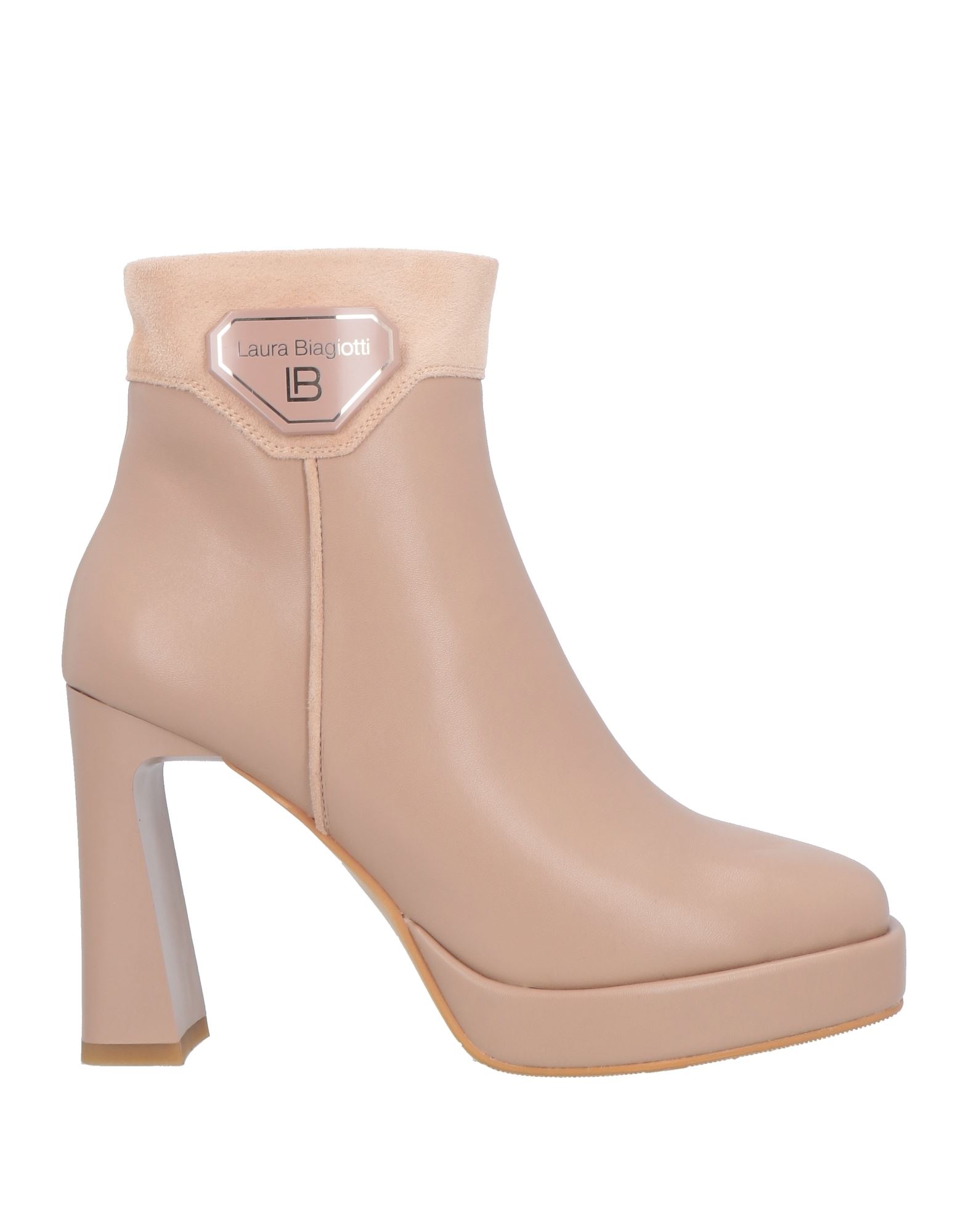 LAURA BIAGIOTTI Stiefelette Damen Beige von LAURA BIAGIOTTI