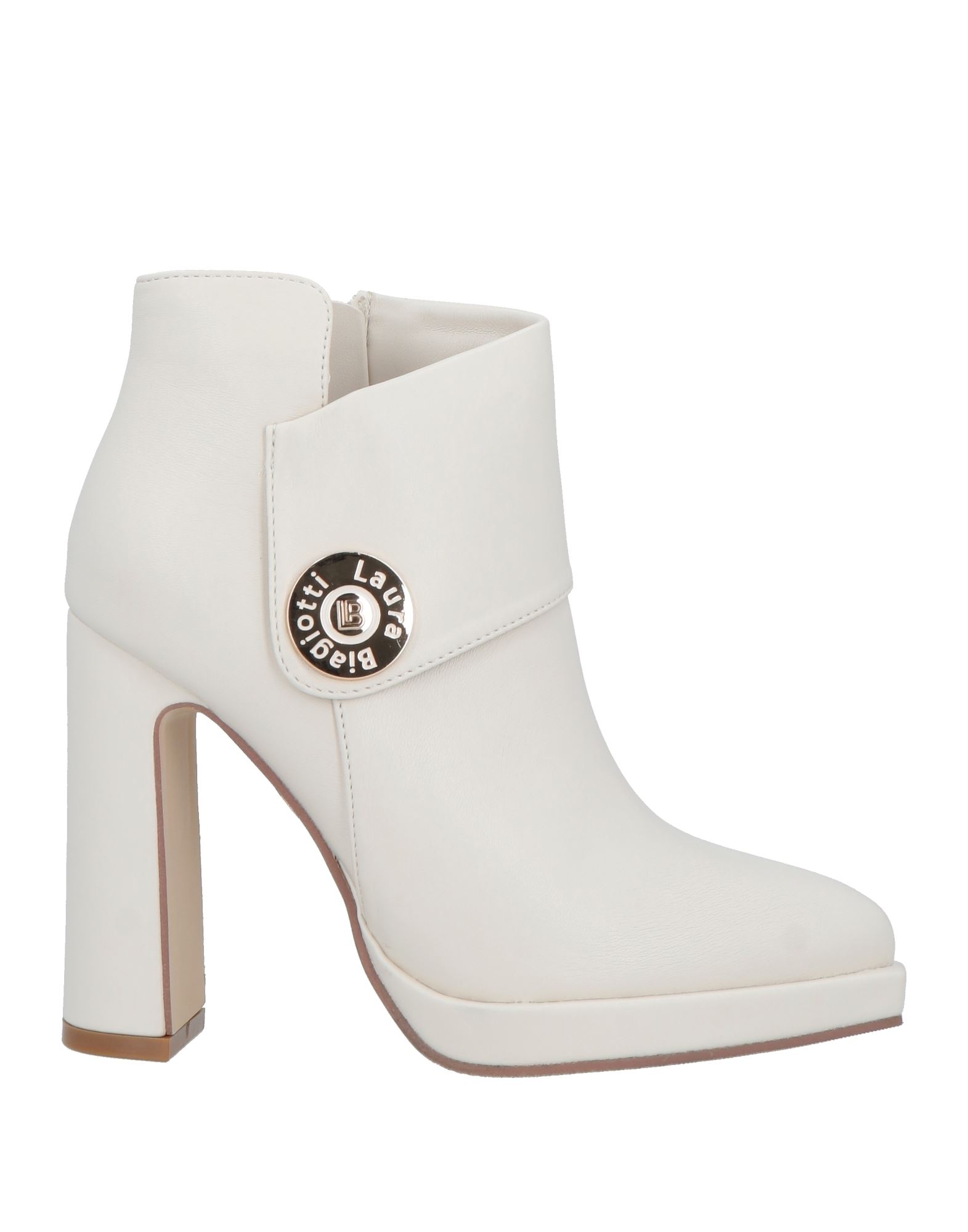 LAURA BIAGIOTTI Stiefelette Damen Elfenbein von LAURA BIAGIOTTI