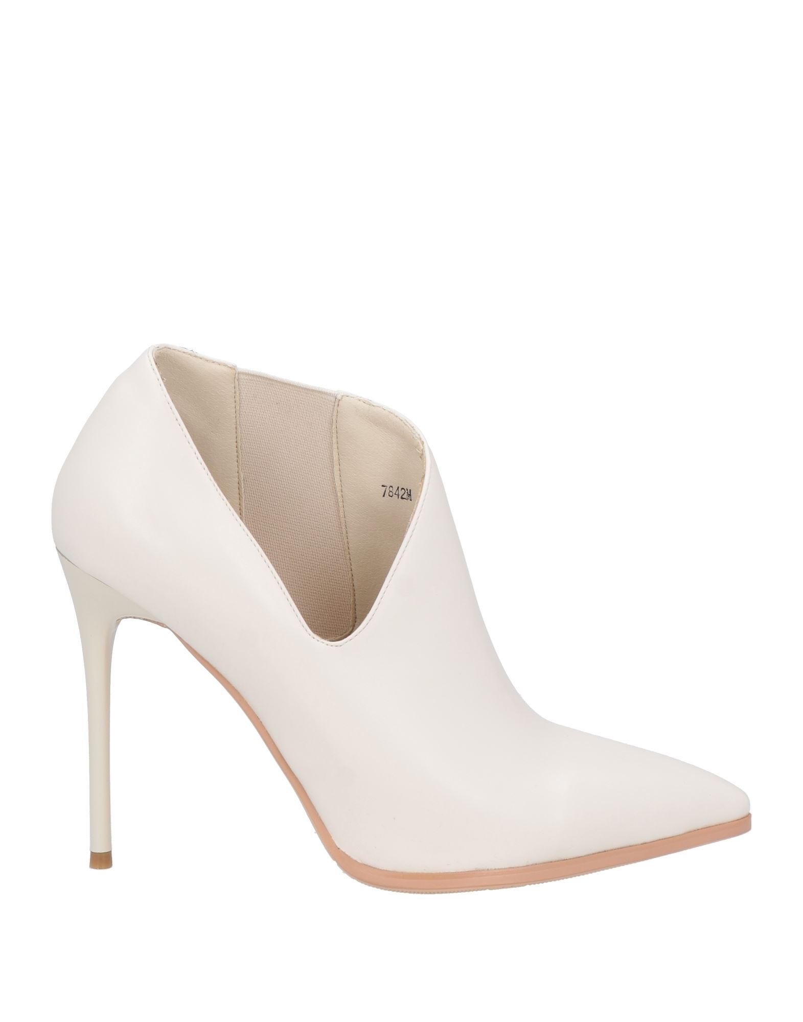 LAURA BIAGIOTTI Stiefelette Damen Off white von LAURA BIAGIOTTI