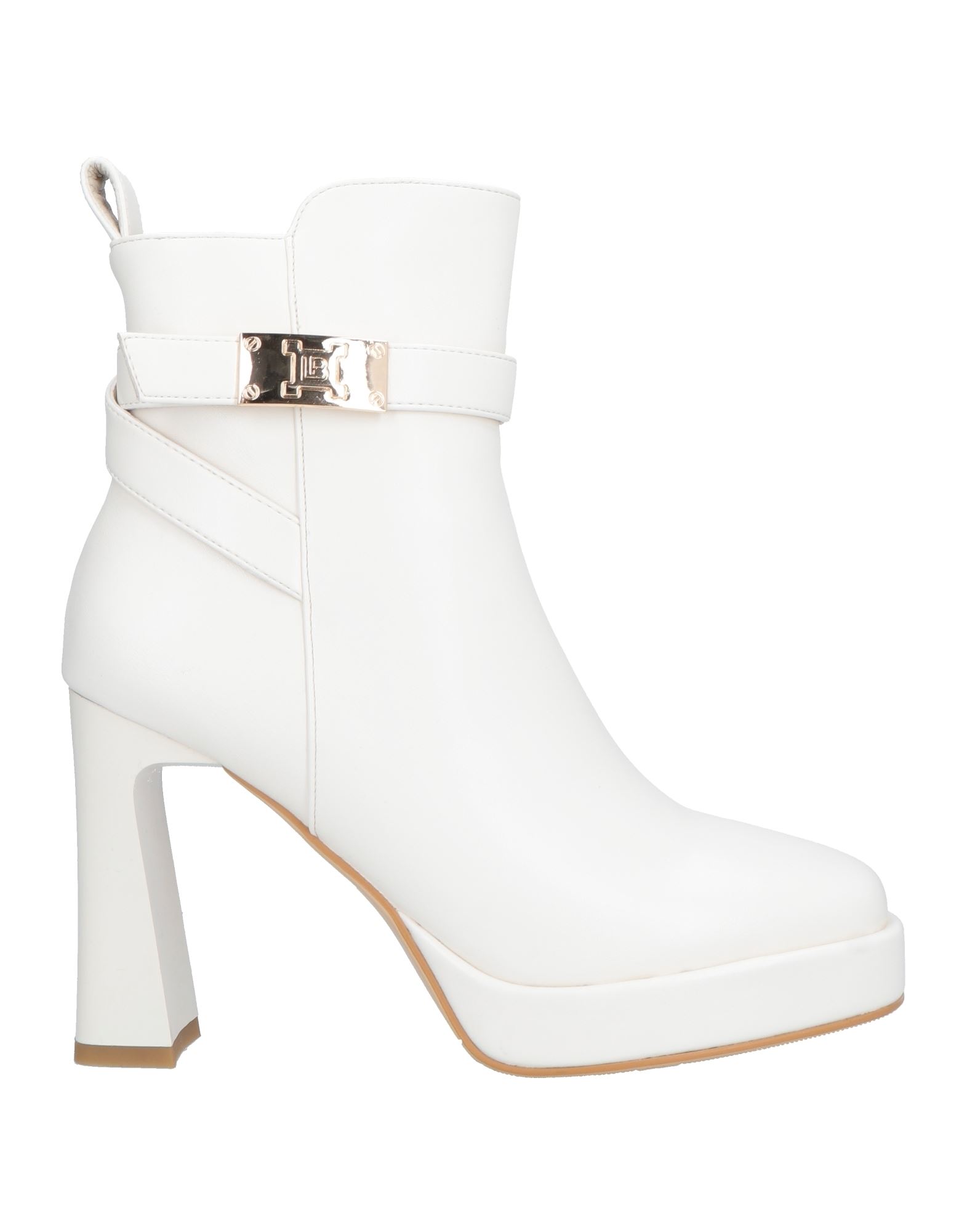 LAURA BIAGIOTTI Stiefelette Damen Off white von LAURA BIAGIOTTI