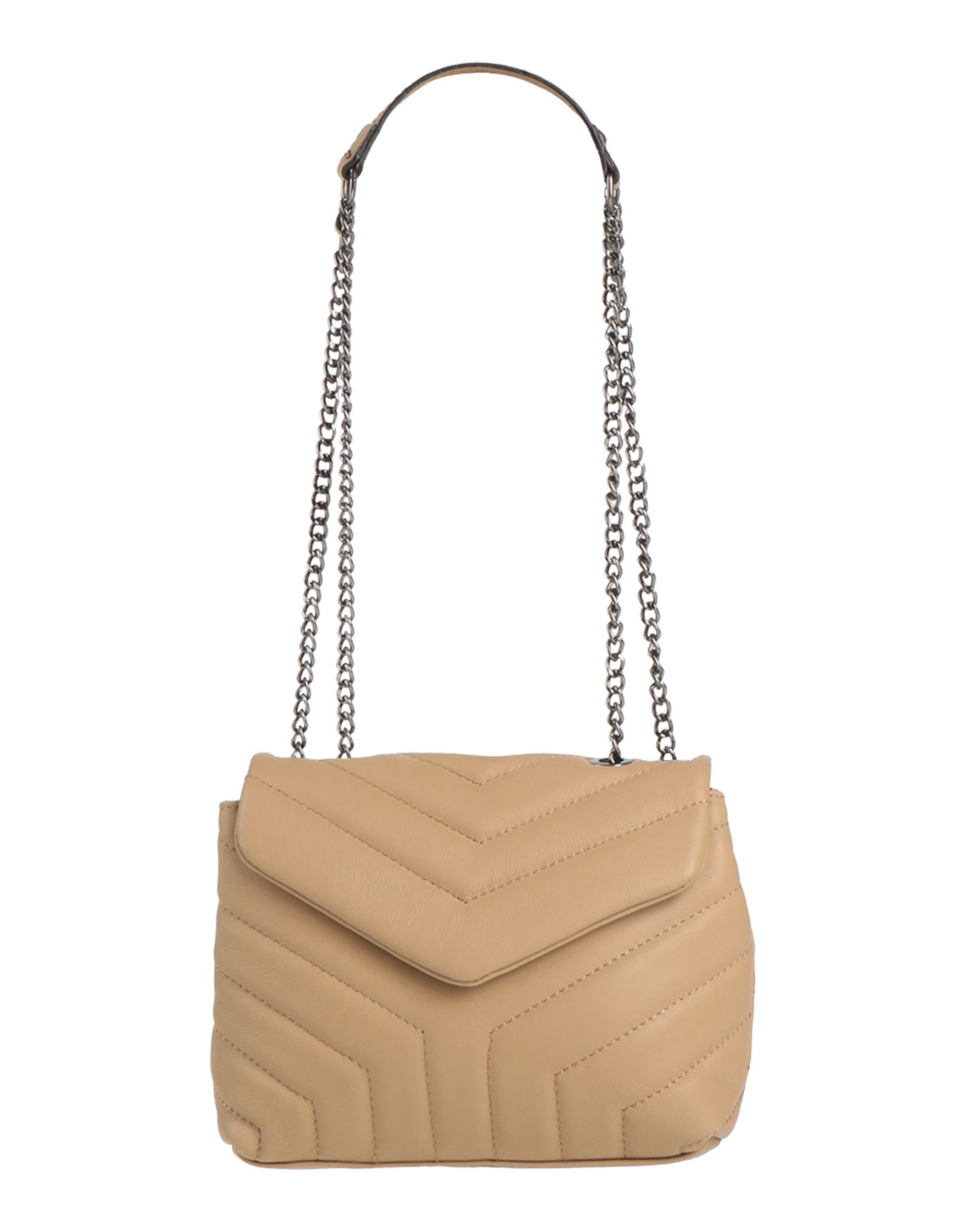 LAURA DI MAGGIO Schultertasche Damen Beige von LAURA DI MAGGIO