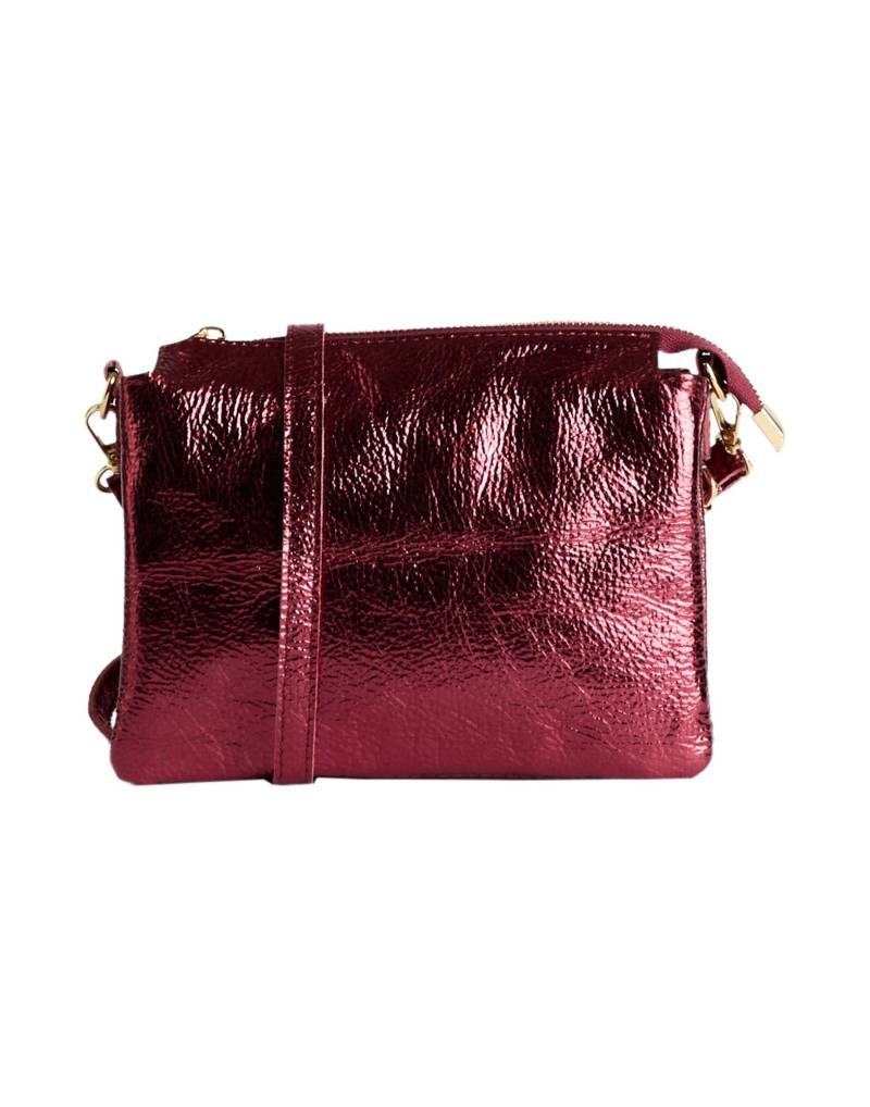 LAURA DI MAGGIO Umhängetasche Damen Purpur von LAURA DI MAGGIO