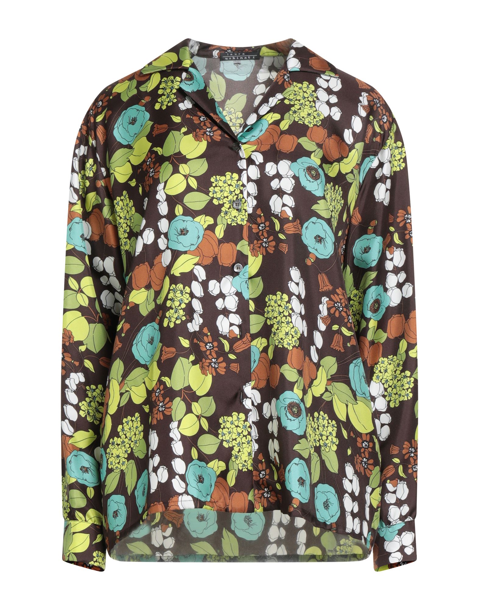 LAURA URBINATI Hemd Damen Dunkelbraun von LAURA URBINATI