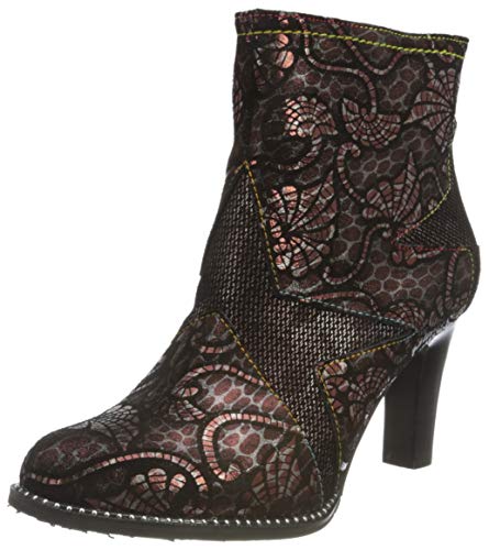 LAURA VITA Damen Bootie, Rot, 36 EU von Laura Vita