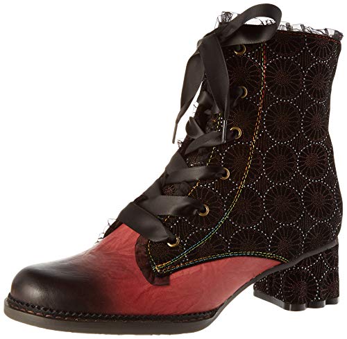 LAURA VITA Damen Bootie, Rot, 38 EU von Laura Vita