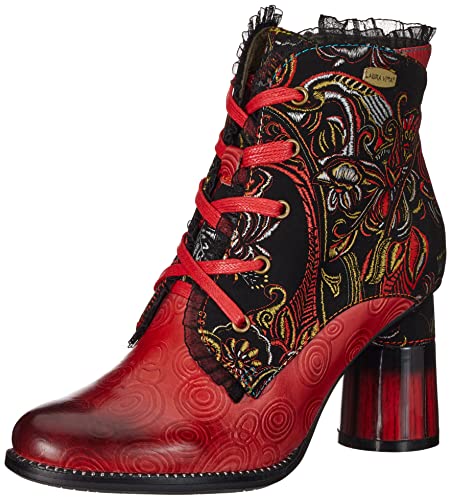 LAURA VITA Damen Gucstoo 11 Ankle Boot, Rot, 38 EU von Laura Vita