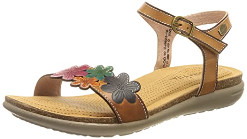 LAURA VITA Damen LILOO 10 Heeled Sandal, BEIGE, 36 EU von Laura Vita