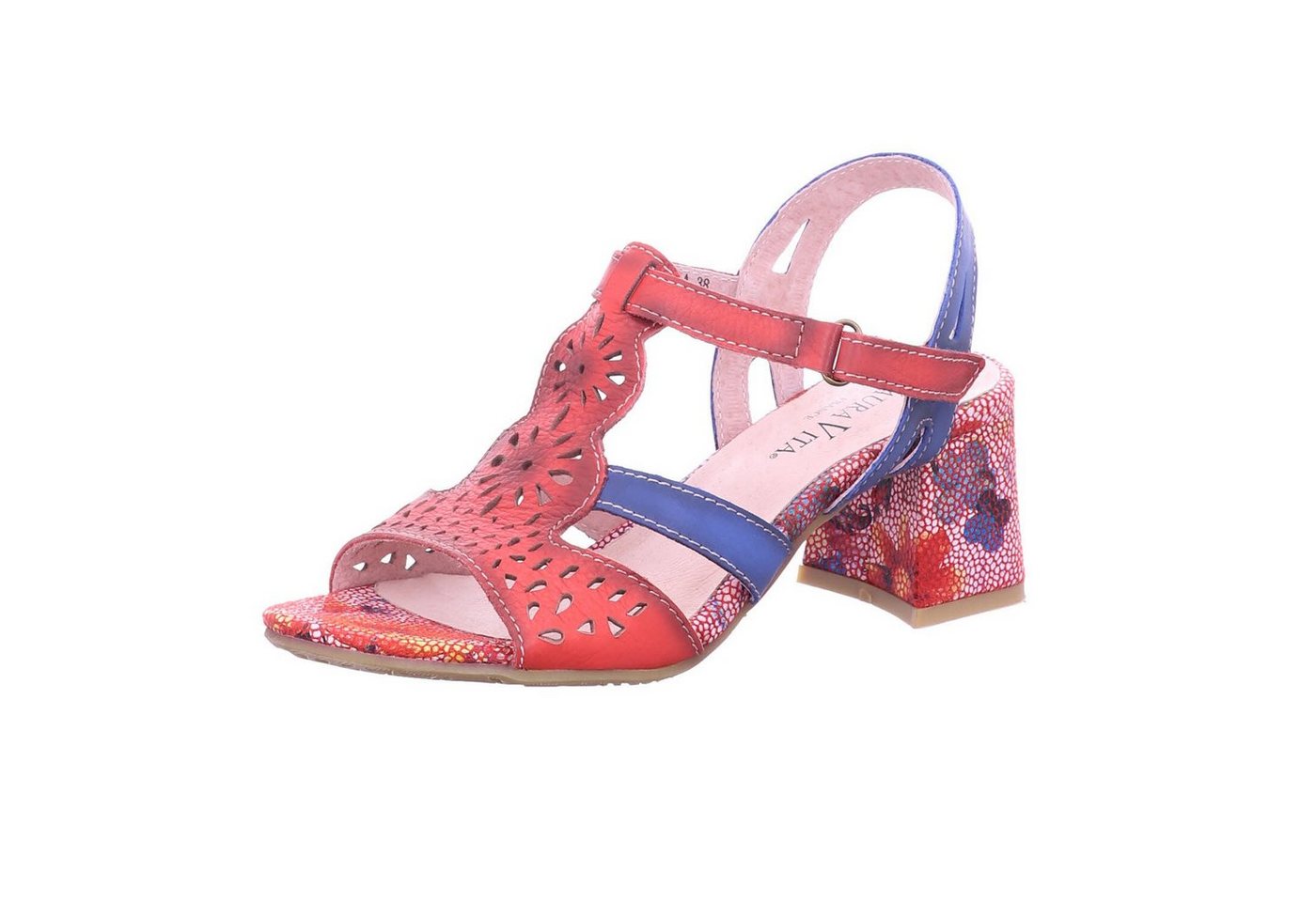 LAURA VITA Hecmimo 04-Rouge Sandalette von LAURA VITA