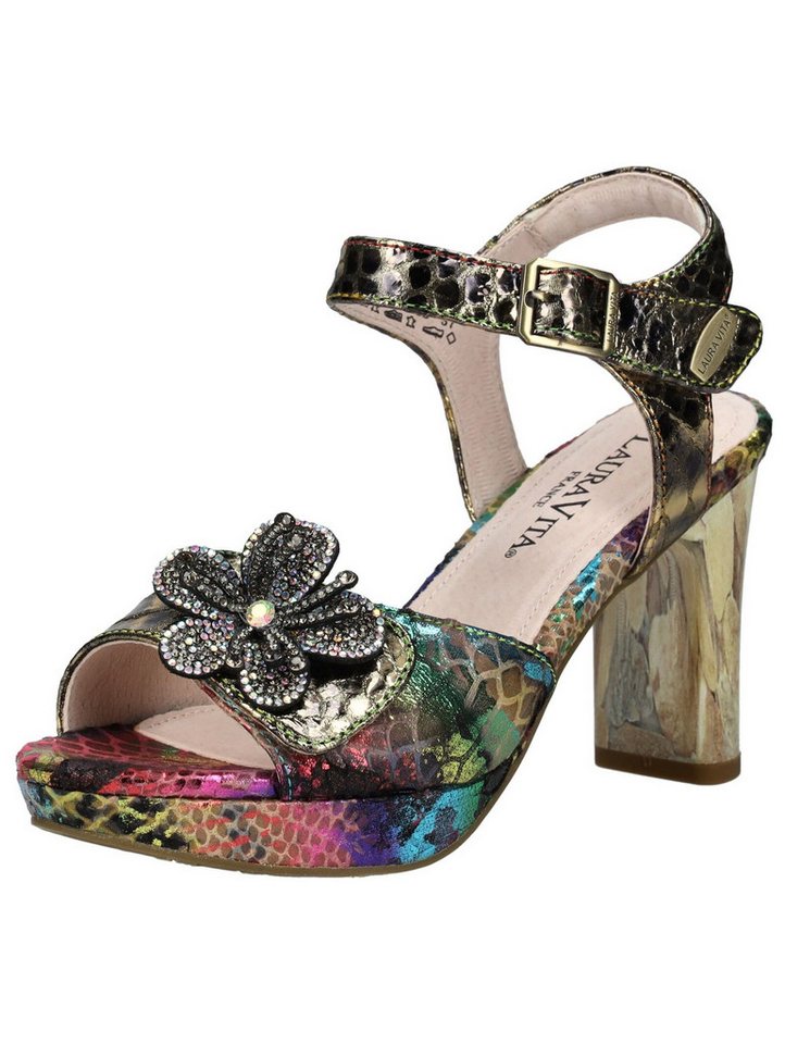 LAURA VITA LAURA VITA Sandalen Leder/Textil High-Heel-Sandalette von LAURA VITA