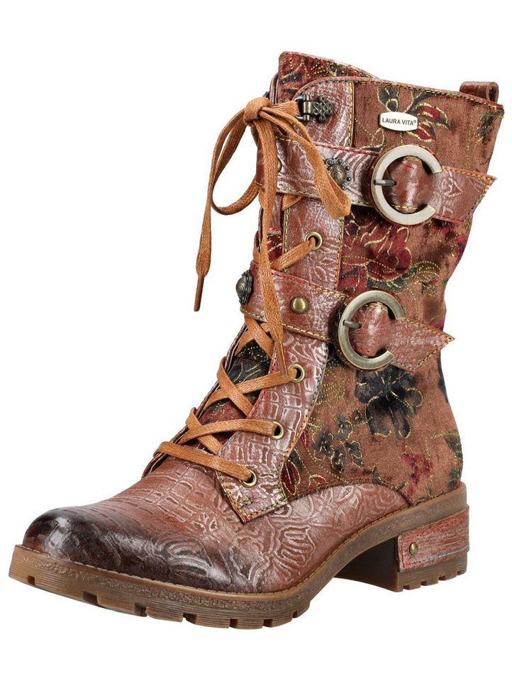 LAURA VITA LAURA VITA Stiefel Leder/Textil Schnürstiefel von LAURA VITA