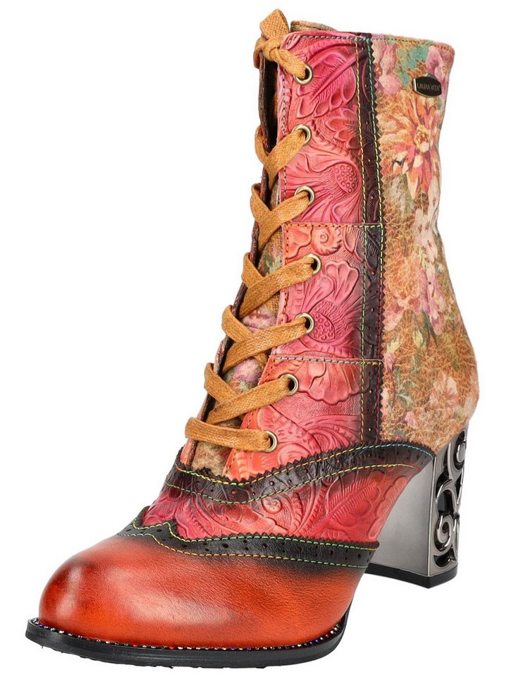 LAURA VITA LAURA VITA Stiefelette Leder/Textil High-Heel-Stiefelette LAURA VITA LAURA VITA Stiefelette Leder/Textil High-Heel-Stiefelette von LAURA VITA