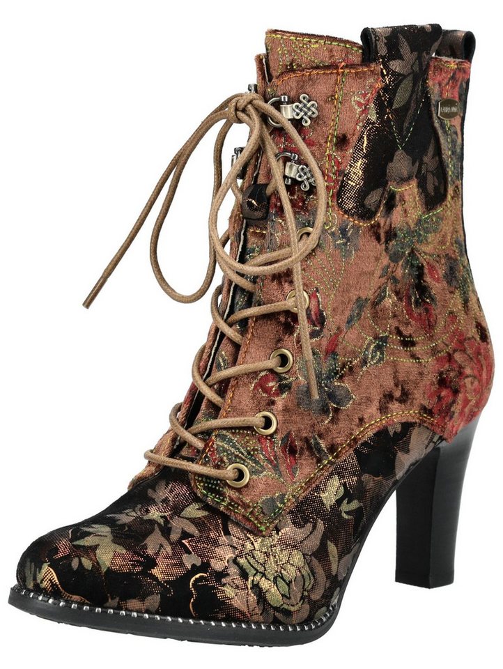 LAURA VITA LAURA VITA Stiefelette Veloursleder/Textil High-Heel-Stiefelette von LAURA VITA
