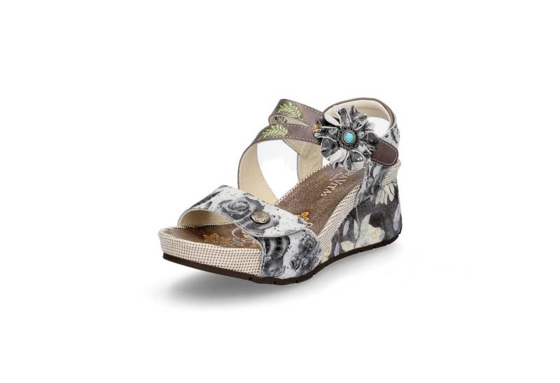 LAURA VITA Laura Vita Damen Sandalette grau Sandale von LAURA VITA