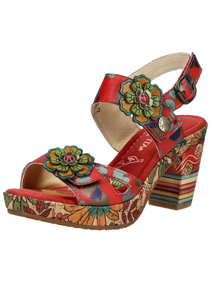 LAURA VITA Sandalen Leder Riemchensandalette von LAURA VITA