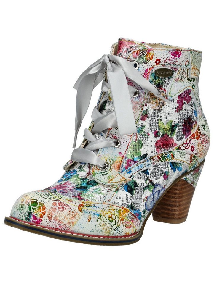 LAURA VITA Stiefelette Leder/Textil Schnürstiefelette von LAURA VITA