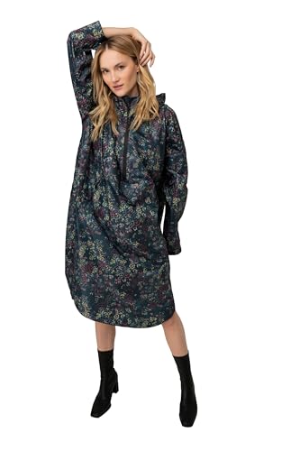 Laurasøn Funktions-Regencape, Unisex, Print, Kapuze dunkelgrau 1Size 818353100-1 von Laurasøn