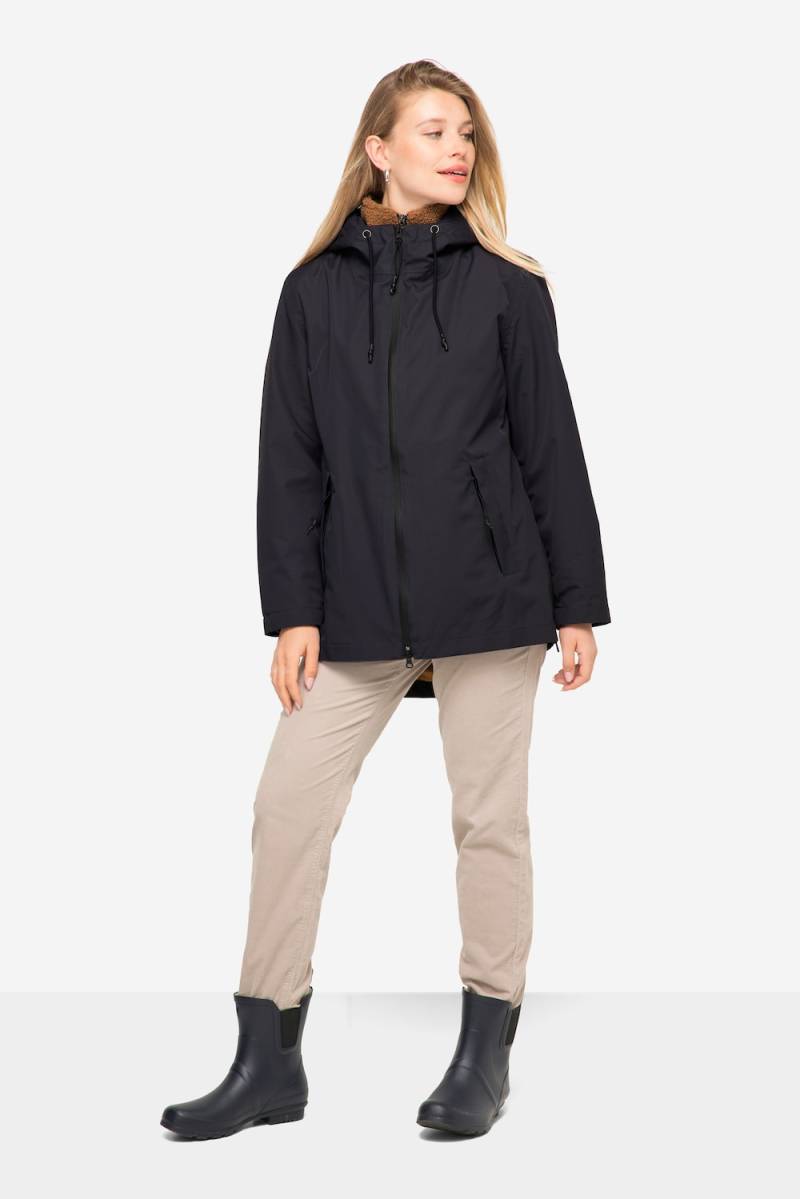 Große Größen 3-in-1-Funktionsjacke, Damen, grau, Größe: XL, Polyester/Synthetische Fasern, LAURASON von LAURASON