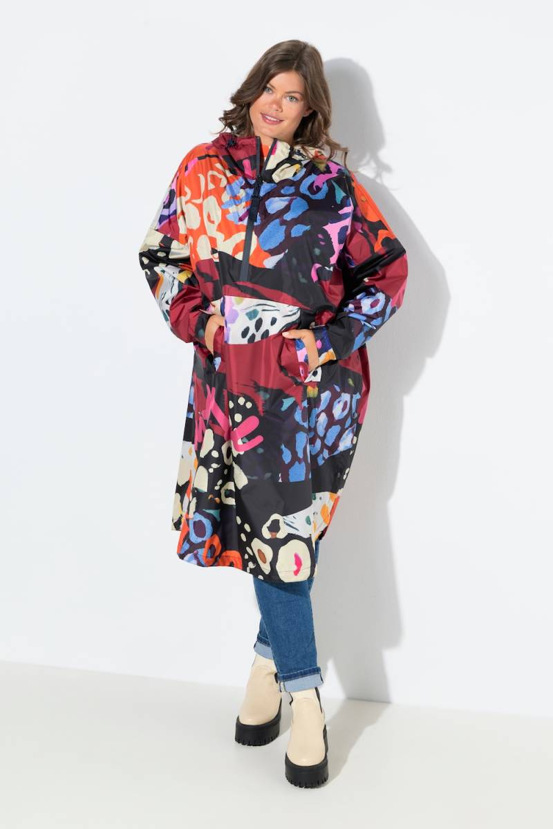 Große Größen Funktions-Regencape, Damen, rosa, Größe: One Size, Polyester, LAURASON von LAURASON