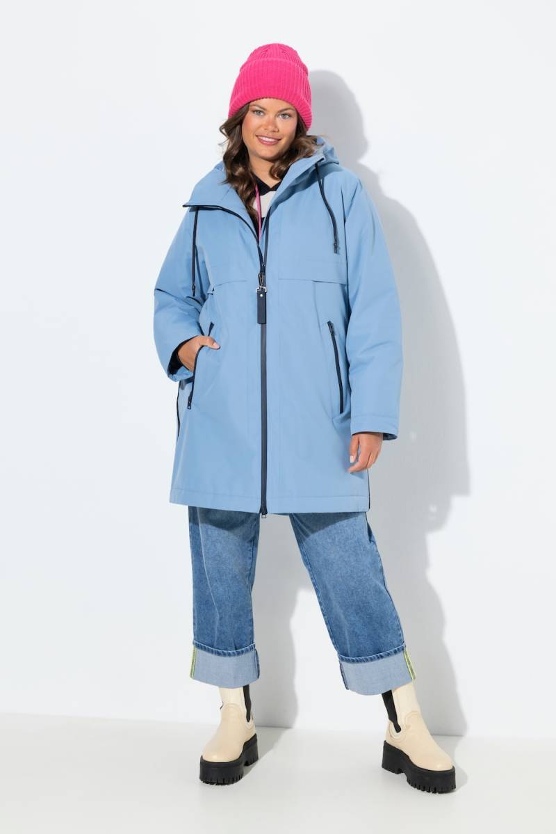 Große Größen Funktionsjacke, Damen, blau, Größe: 52/54, Polyester, LAURASON von LAURASON