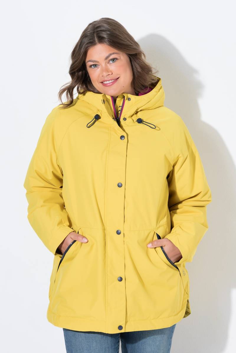 Große Größen Funktionsjacke, Damen, gelb, Größe: L, Polyester, LAURASON von LAURASON