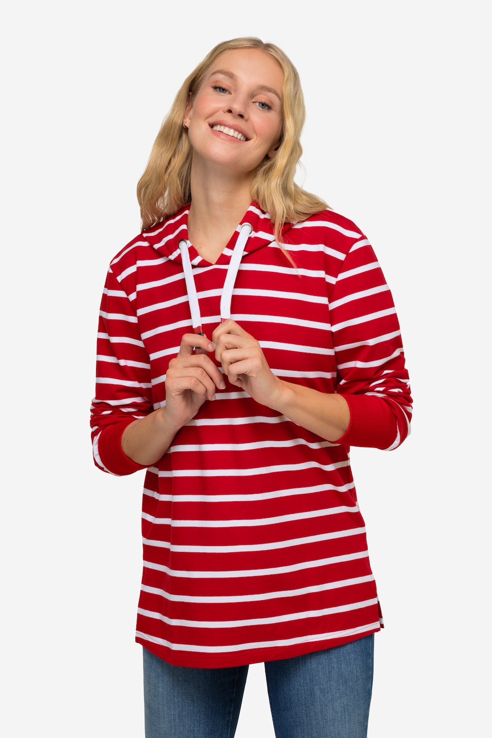 Große Größen Hoodie, Damen, rot, Größe: S, Baumwolle, LAURASON Große Größen Hoodie, Damen, rot, Größe: S, Baumwolle, LAURASON von LAURASON