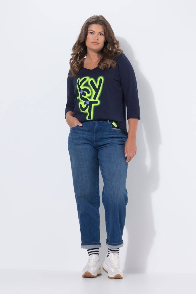 Große Größen Jeans, Damen, blau, Größe: 50, Baumwolle, LAURASON von LAURASON