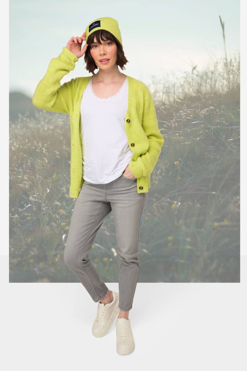 Große Größen Jeans Julia, Damen, beige, Größe: 40, Baumwolle, LAURASON Große Größen Jeans Julia, Damen, beige, Größe: 40, Baumwolle, LAURASON von LAURASON