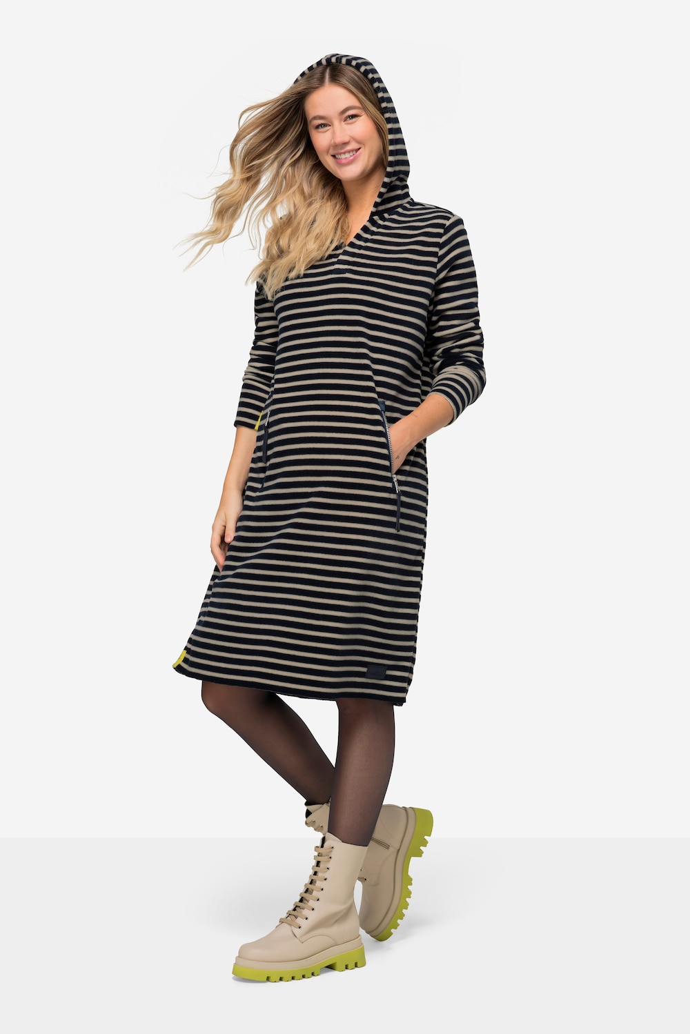 Große Größen Kleid, Damen, blau, Größe: S, LAURASON Große Größen Kleid, Damen, blau, Größe: S, LAURASON von LAURASON