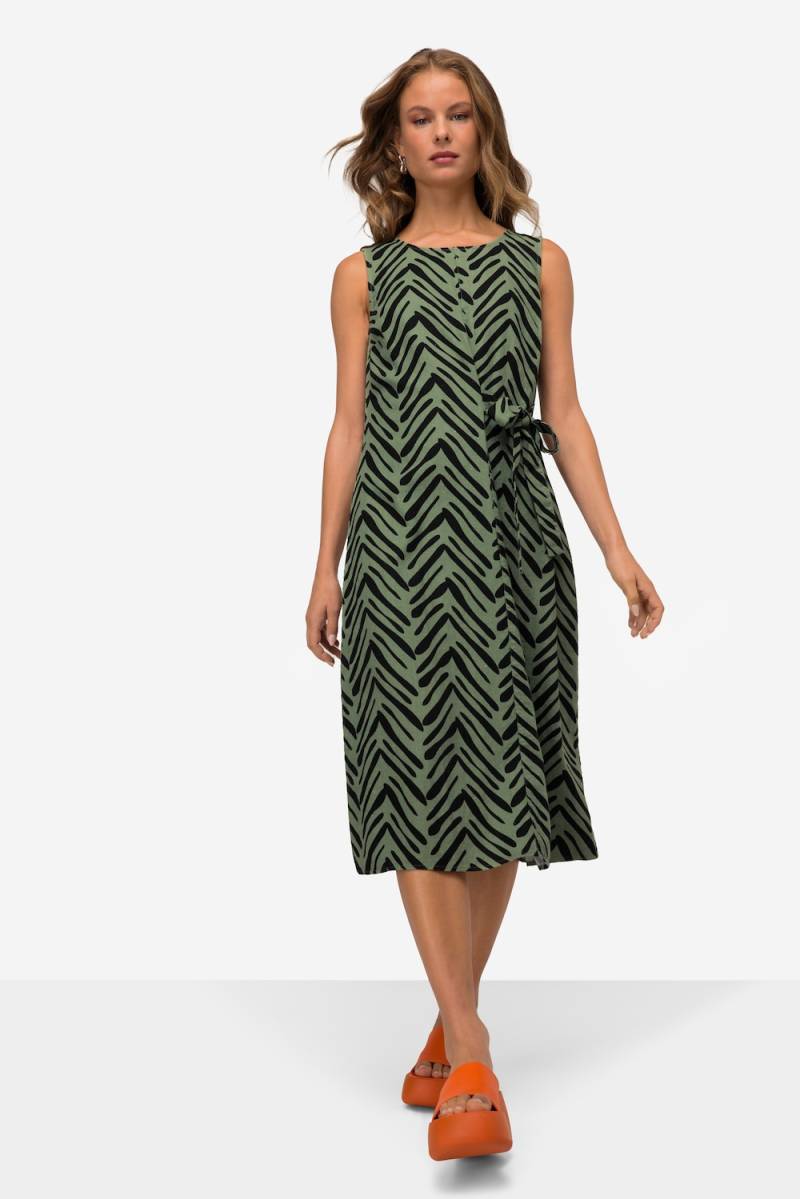 Große Größen Leinenmix-Kleid, Damen, grün, Größe: S, Leinen/Viskose, LAURASON Große Größen Leinenmix-Kleid, Damen, grün, Größe: S, Leinen/Viskose, LAURASON von LAURASON