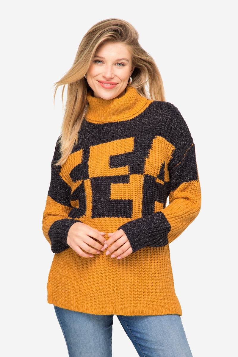 Große Größen Pullover, Damen, orange, Größe: M, Synthetische Fasern/Baumwolle, LAURASON Große Größen Pullover, Damen, orange, Größe: M, Synthetische Fasern/Baumwolle, LAURASON von LAURASON