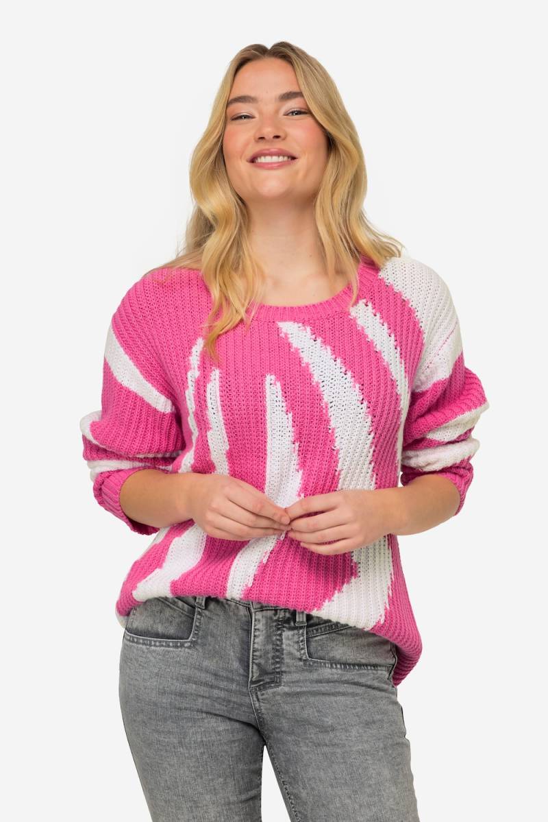 Große Größen Pullover, Damen, rosa, Größe: M, Baumwolle/Synthetische Fasern, LAURASON von LAURASON