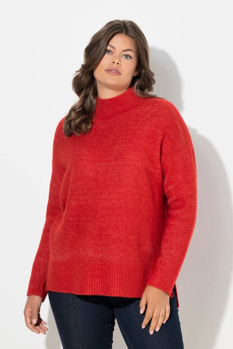 Große Größen Pullover, Damen, rot, Größe: 44/46, Synthetische Fasern, LAURASON von LAURASON