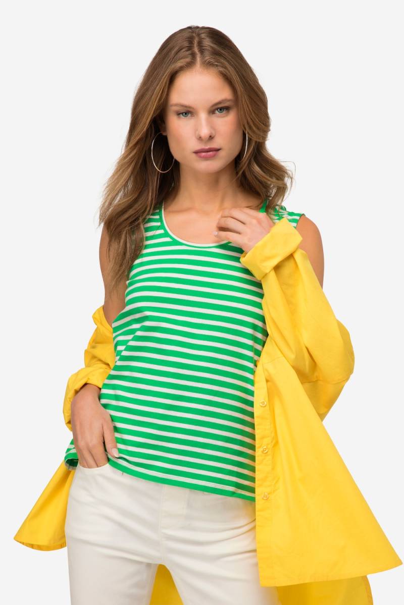 Große Größen Ringeltop, Damen, grün, Größe: M, Baumwolle, LAURASON Große Größen Ringeltop, Damen, grün, Größe: M, Baumwolle, LAURASON von LAURASON