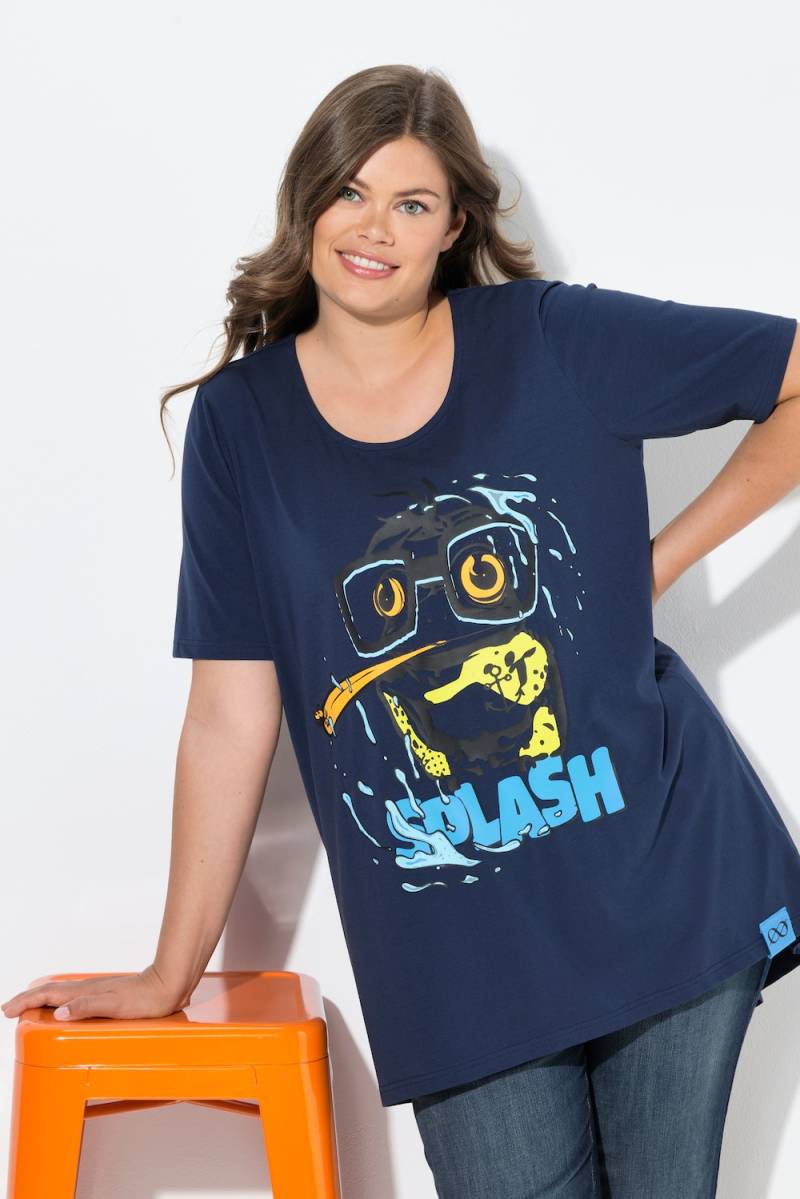 Große Größen Shirt, Damen, grau, Größe: 52/54, Baumwolle, LAURASON von LAURASON